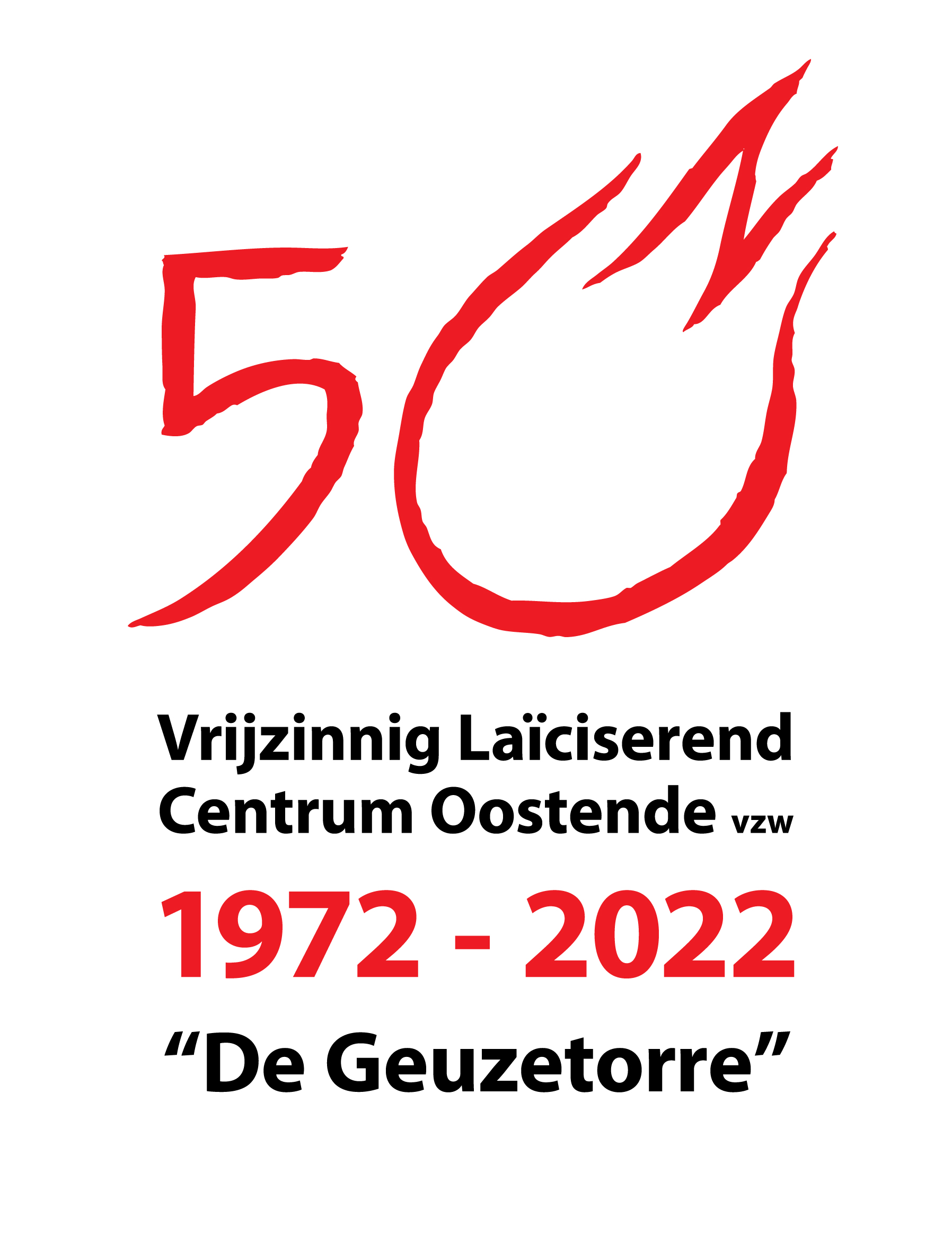 VLC De Geuzetorre 50 jaar logo RGB